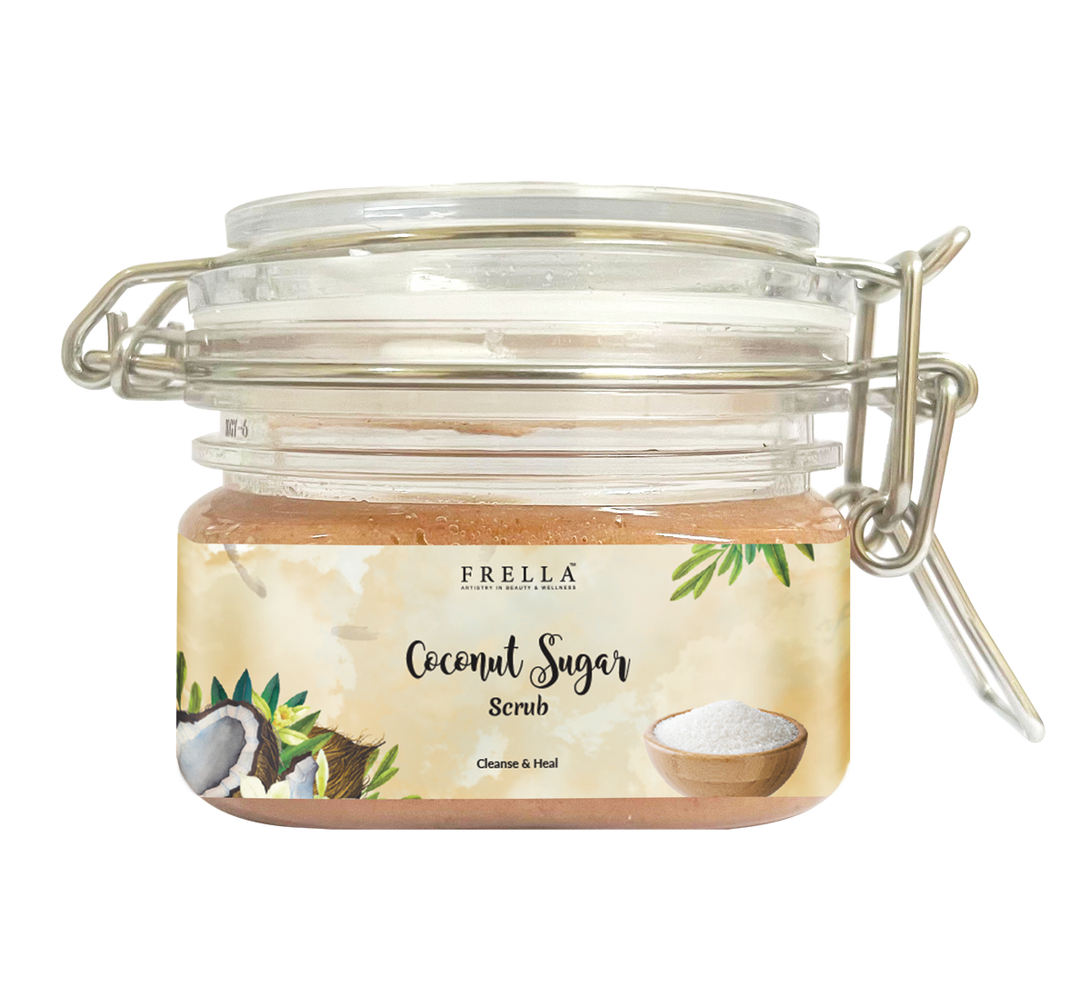Frella Cleansing Coconut Sugar Scrub– Frella Store